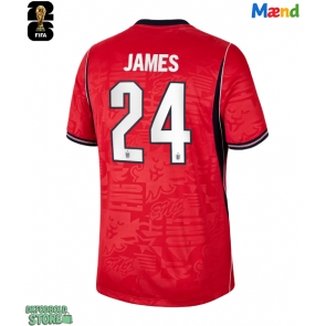 England Reece James #24 Replika Udebanetrøje VM 2026 Kortærmet